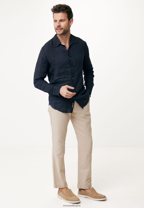 Men Mexx Blue Shirt Navy 2B480T606