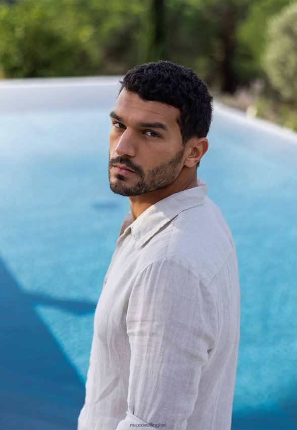 Men Mexx White Shirt 2B480T471