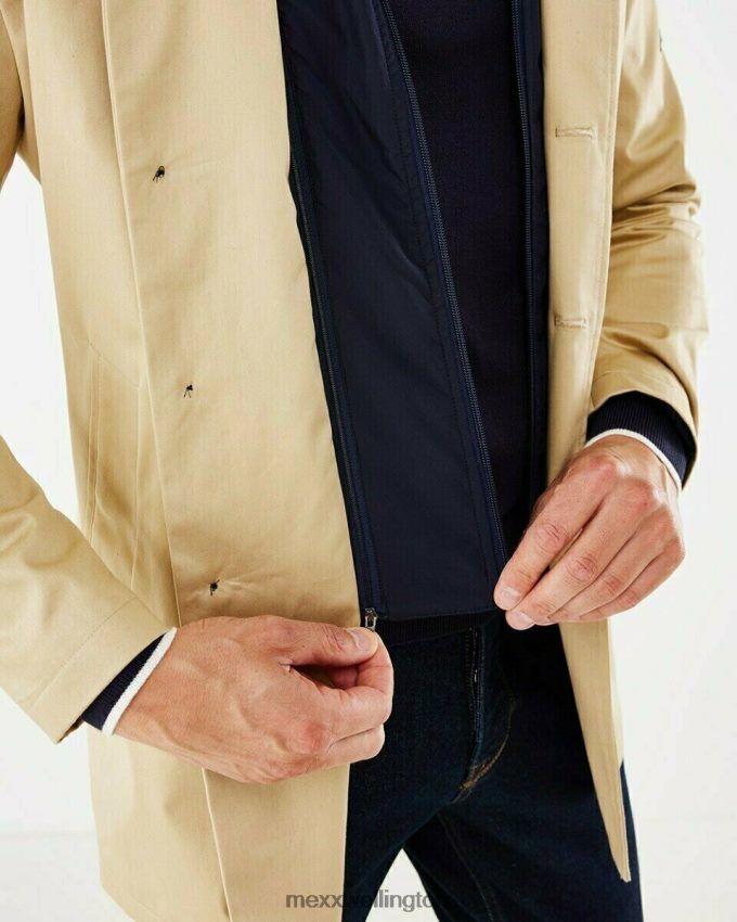 Men Mexx Beige Trenchcoat 2B480T595