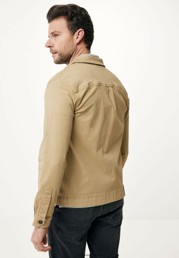 Men Mexx Beige Worker Jacket Sand 2B480T521
