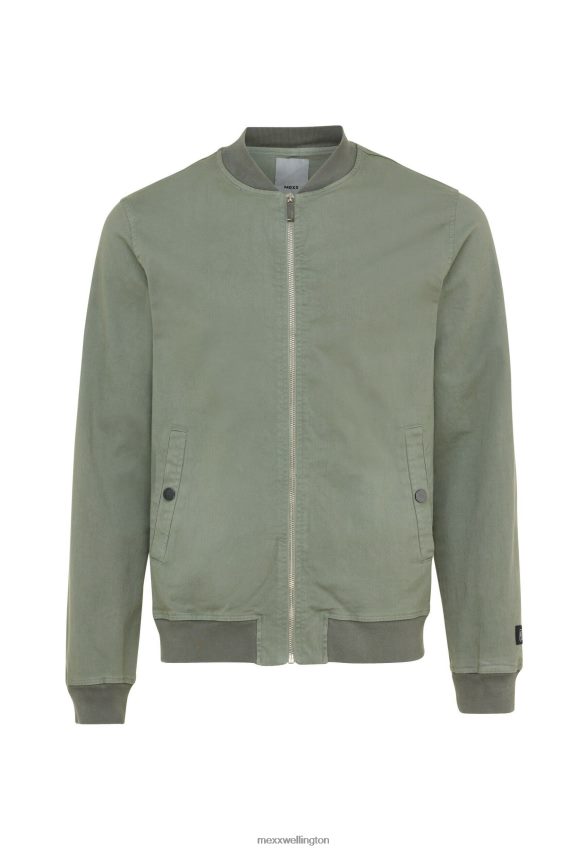 Men Mexx Green Bomber Jacket Faded 2B480T524
