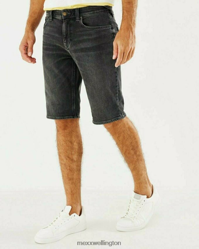 Men Mexx Schwarz Steve Jeans Short Black 2B480T614
