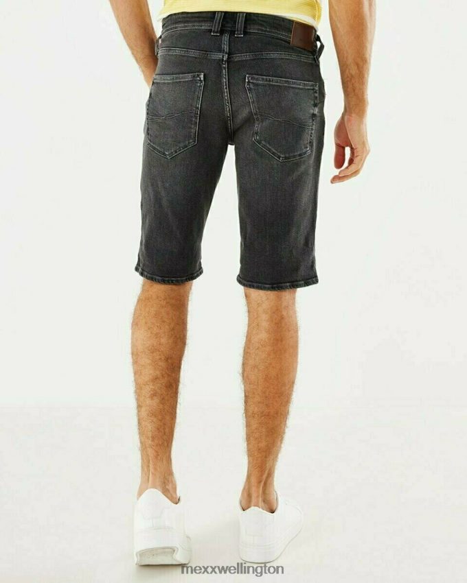 Men Mexx Schwarz Steve Jeans Short Black 2B480T614