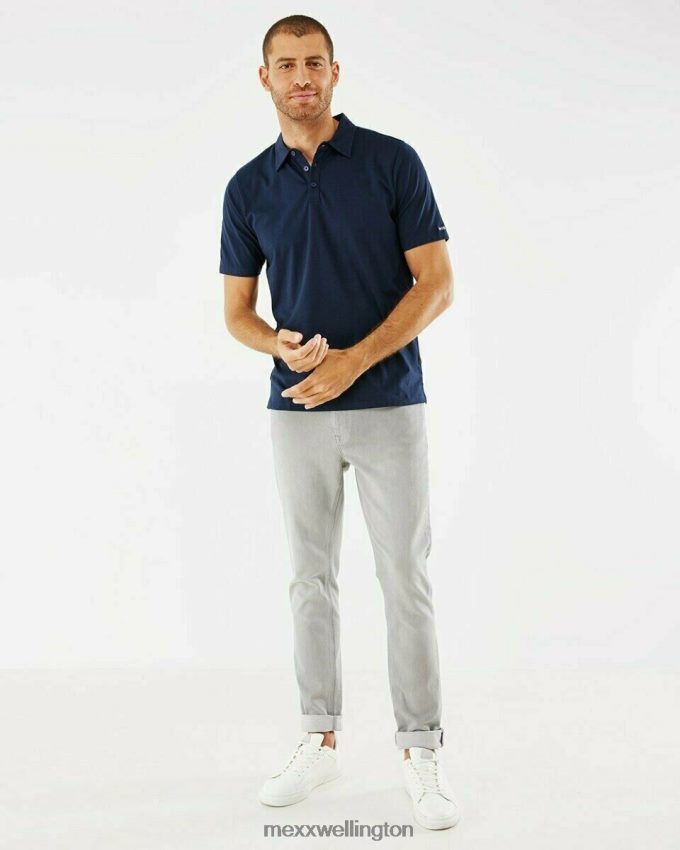Men Mexx Blue Jersey Polo Navy 2B480T624