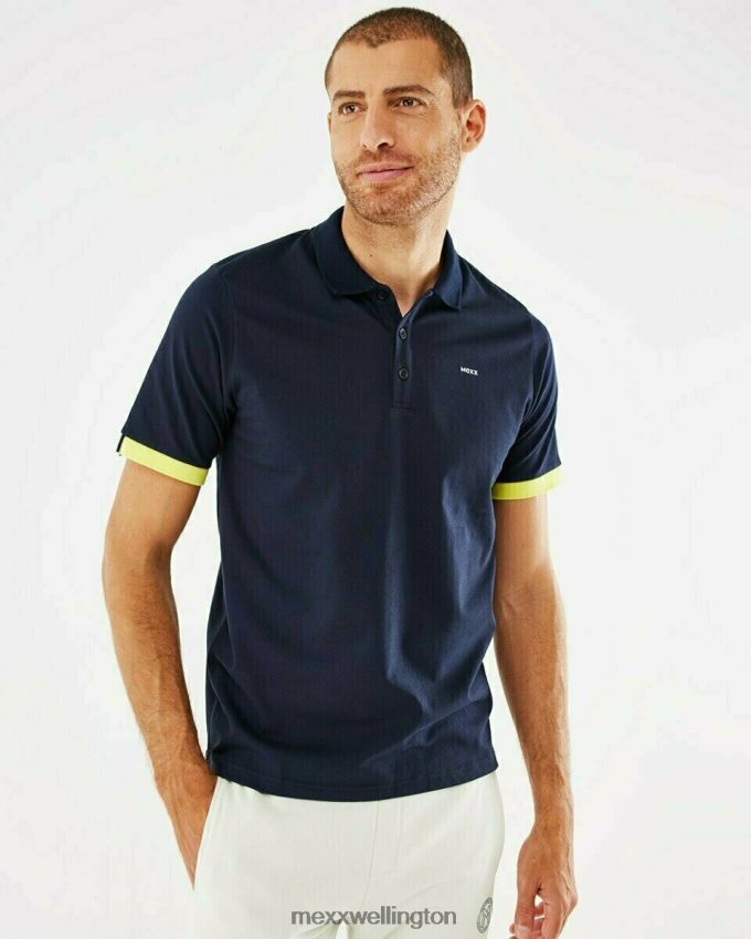 Men Mexx Navy Pique polo 2B480T562