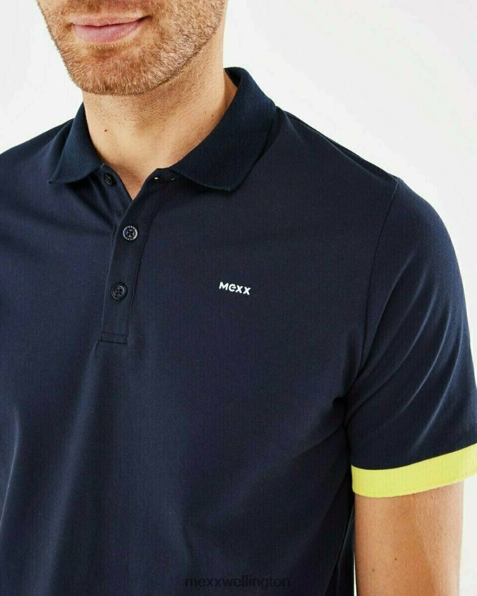 Men Mexx Navy Pique polo 2B480T562