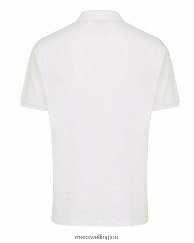 Men Mexx White Pique Polo 2B480T588