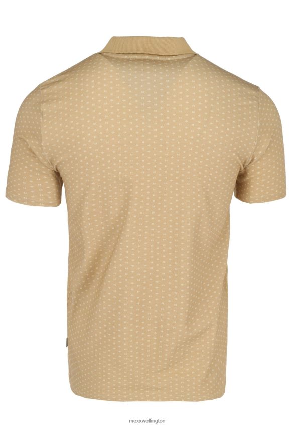 Men Mexx Beige Polo Print Sand 2B480T509