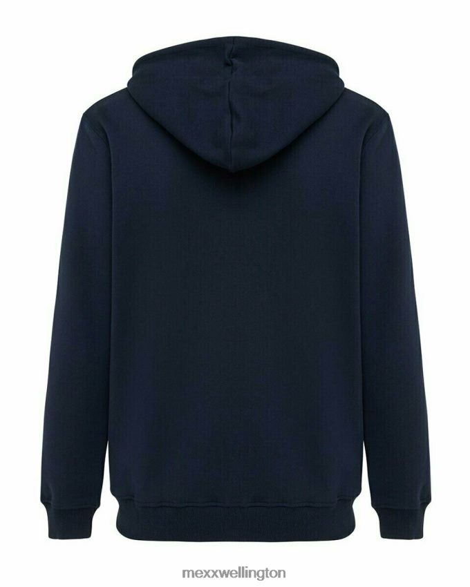 Men Mexx Blue Hooded Cardigan Navy 2B480T610
