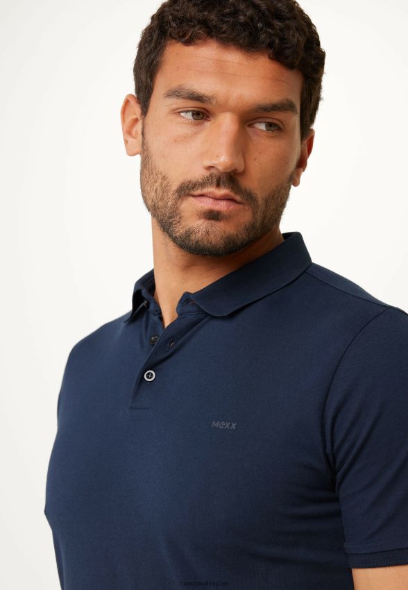 Men Mexx Blue Kevin Polo Navy 2B480T553