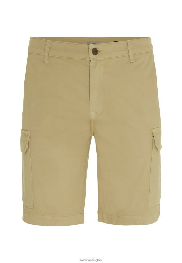 Men Mexx Beige Cargo Pants Short Sand 2B480T474
