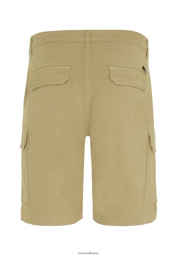 Men Mexx Beige Cargo Pants Short Sand 2B480T474