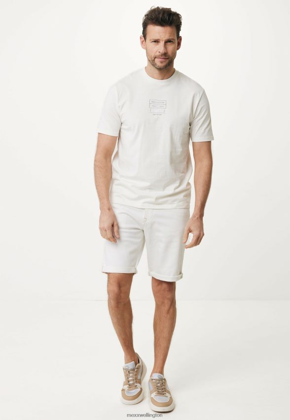Men Mexx Beige Steve Jeans Short Off White 2B480T536