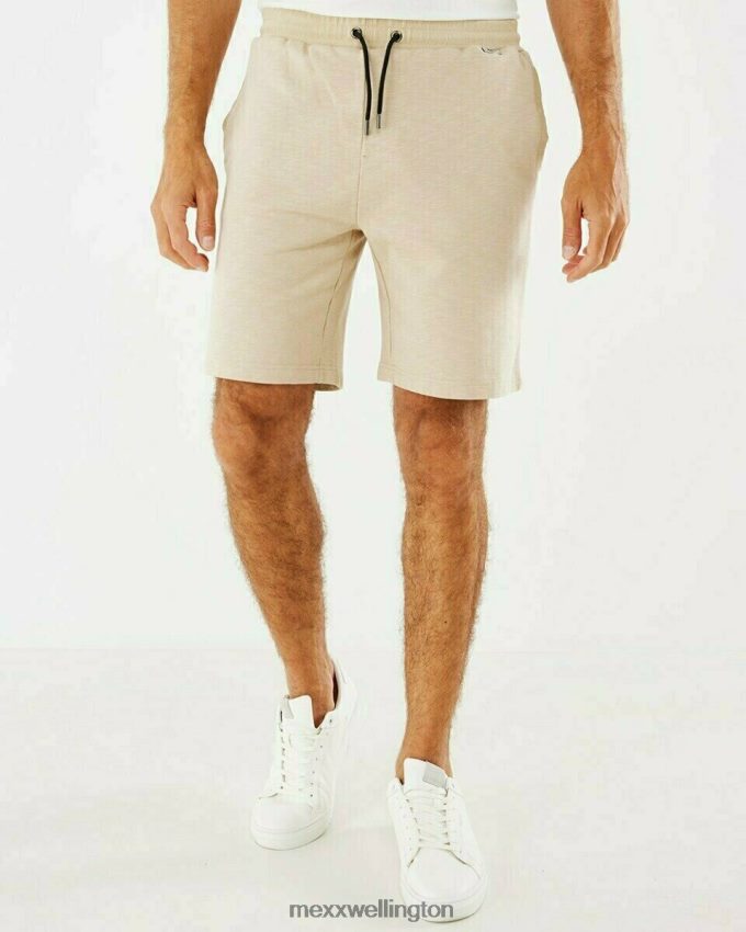 Men Mexx Beige Sweat Short Sand 2B480T623