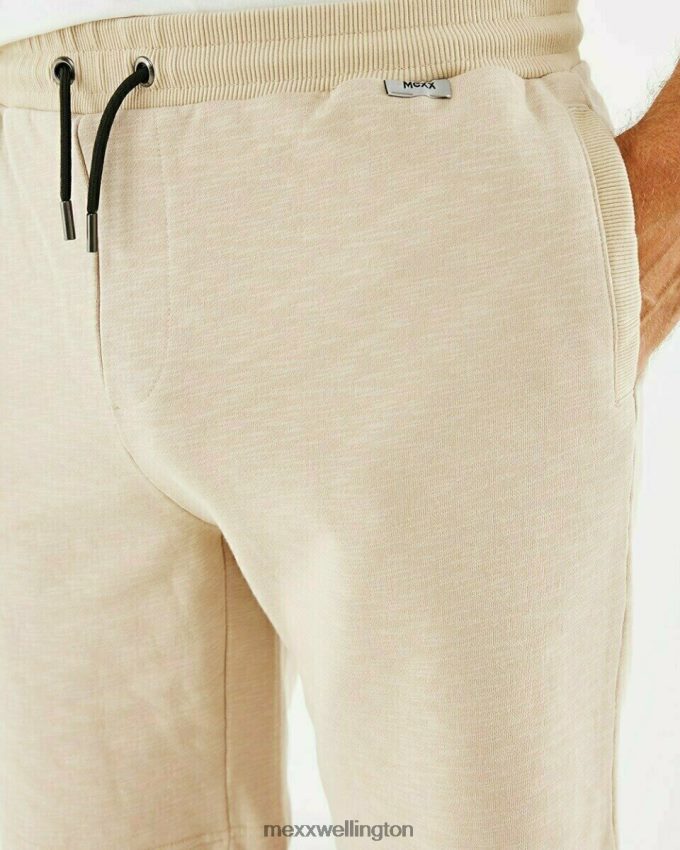Men Mexx Beige Sweat Short Sand 2B480T623