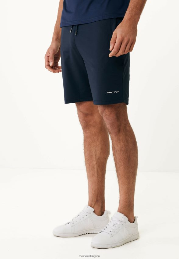 Men Mexx Blue Activewear Shorts Navy 2B480T602