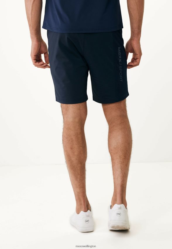 Men Mexx Blue Activewear Shorts Navy 2B480T602