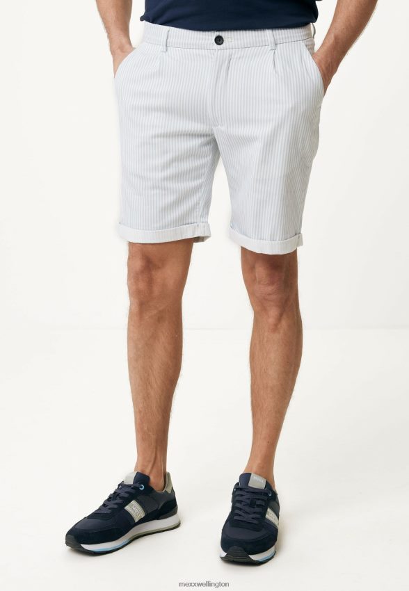 Men Mexx Blue Chino Shorts Light 2B480T499