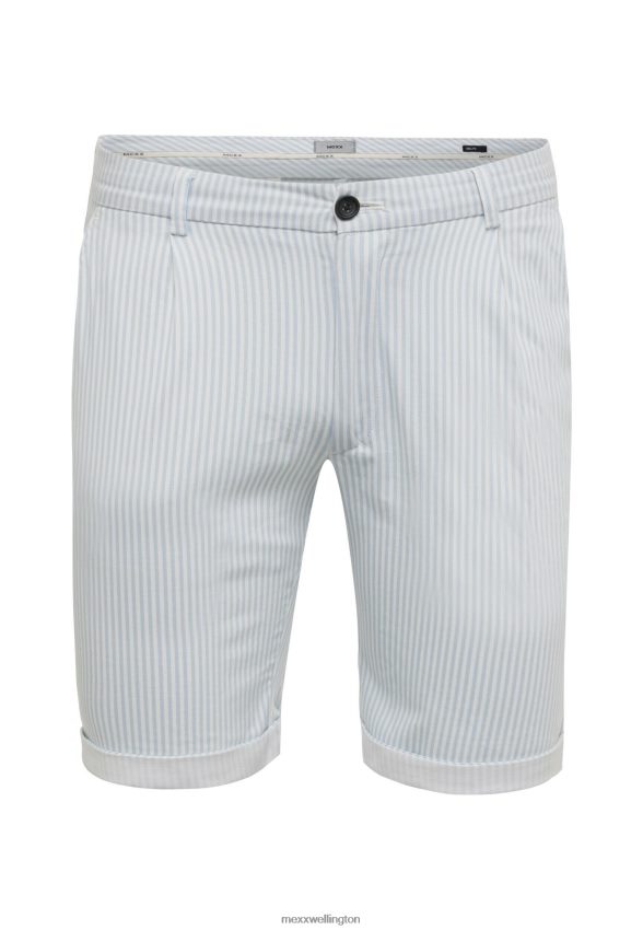 Men Mexx Blue Chino Shorts Light 2B480T499