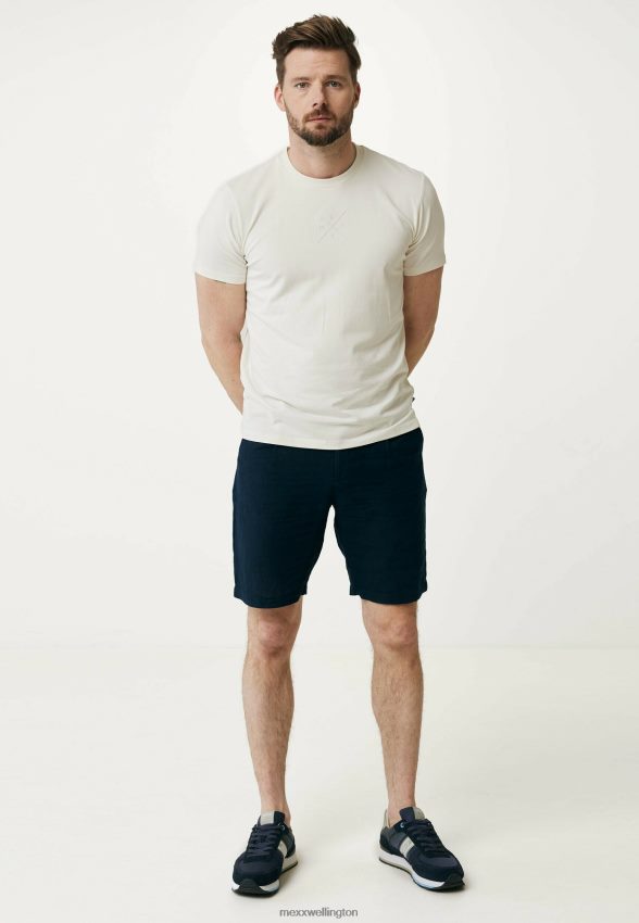 Men Mexx Blue Chino Shorts Navy 2B480T502