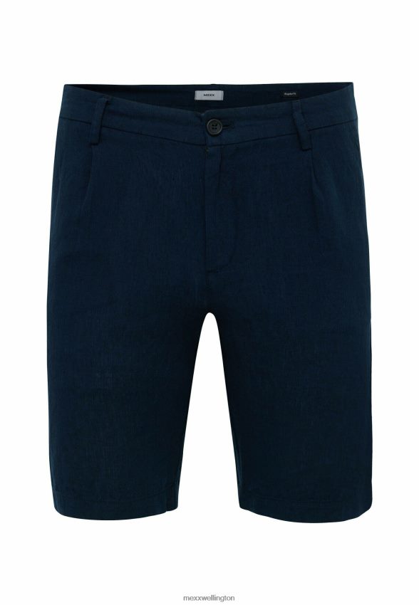 Men Mexx Blue Chino Shorts Navy 2B480T502