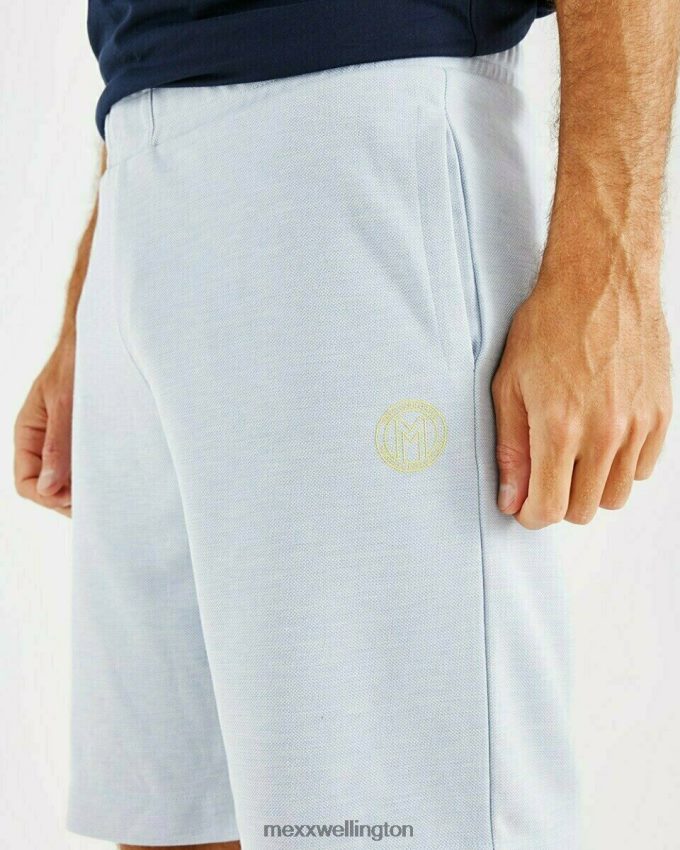 Men Mexx Blue Pique Short Light 2B480T622
