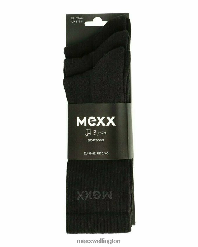 Men Mexx Schwarz Sportsocks Black 2B480T609
