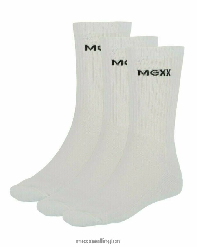 Men Mexx White Sportsocks 2B480T627