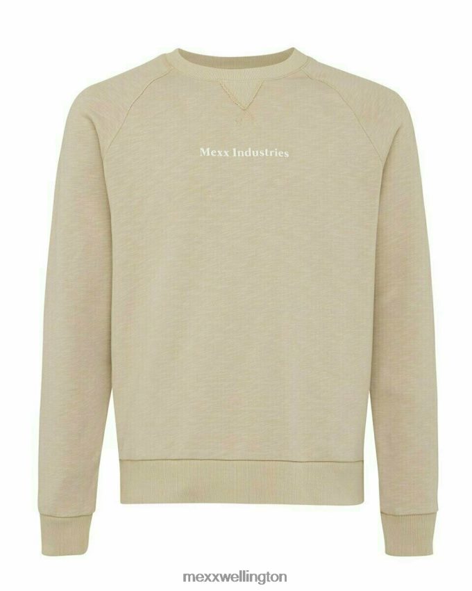 Men Mexx Beige Crewneck Sweatshirt 2B480T620
