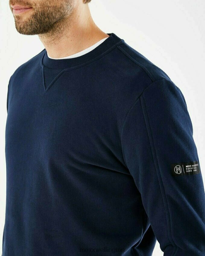Men Mexx Blue Crewneck sweater navy 2B480T725