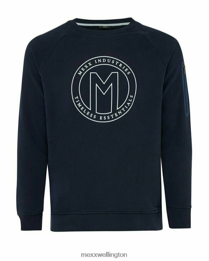 Men Mexx Blue Crewneck sweater navy 2B480T726