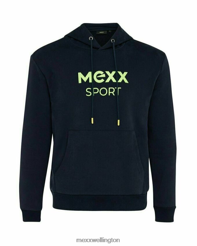 Men Mexx Blue Hooded sweater Navy 2B480T721