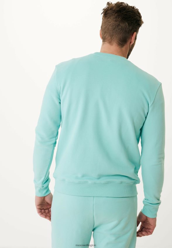 Men Mexx Blue Sweater Crewneck 2B480T573