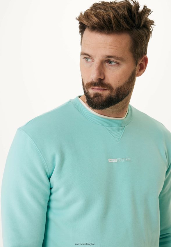 Men Mexx Blue Sweater Crewneck 2B480T573