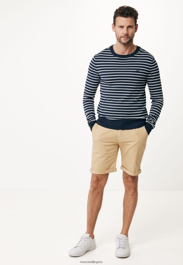 Men Mexx Blue Sweater Crewneck Navy 2B480T546