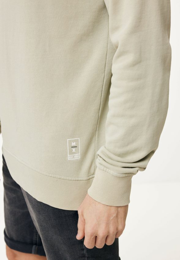 Men Mexx Green Garment dye Sweater 2B480T505