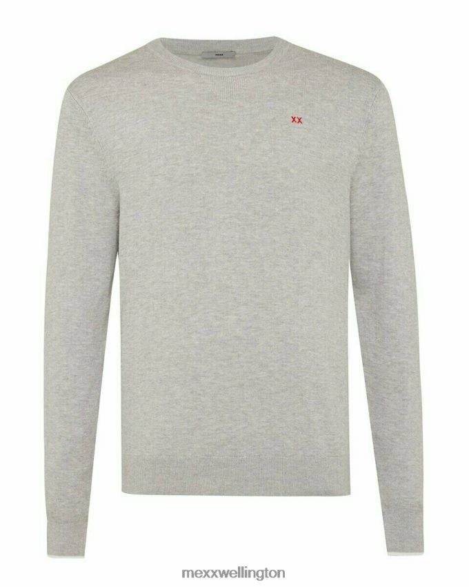 Men Mexx Grey Brian sweater Melee 2B480T629
