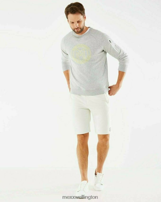 Men Mexx Grey Crewneck sweater grey melee 2B480T727