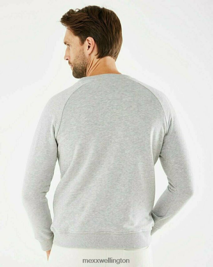 Men Mexx Grey Crewneck sweater grey melee 2B480T727
