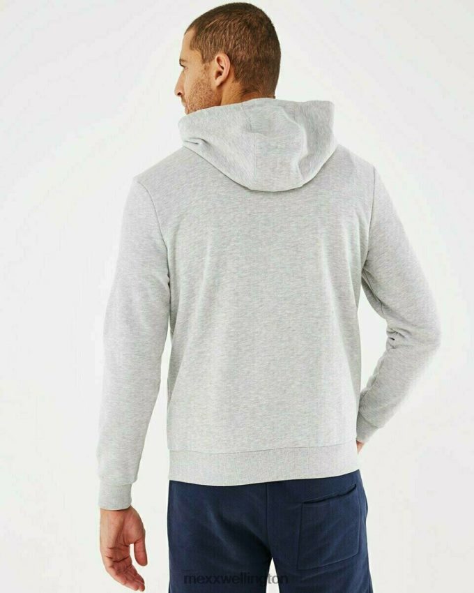 Men Mexx Grey Hooded sweater Melee 2B480T733