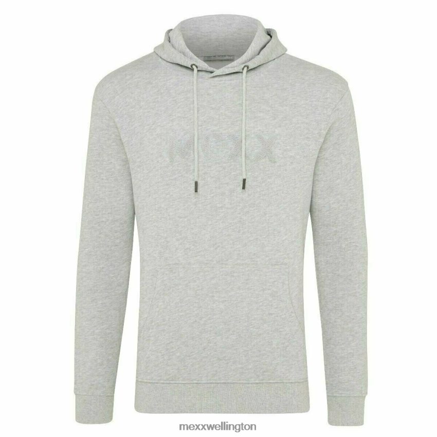 Men Mexx Grey Hoodie Grijs 2B480T632