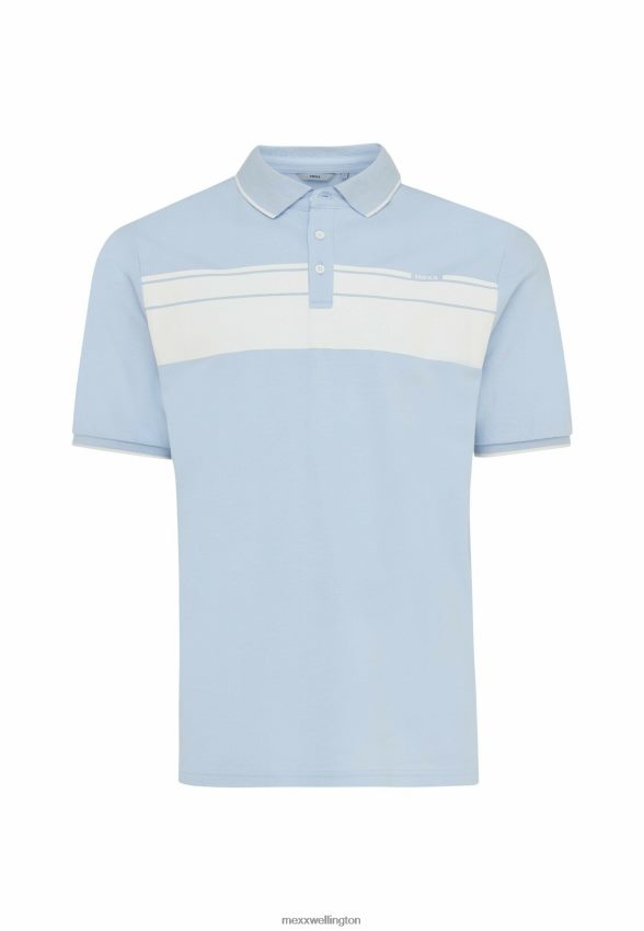 Men Mexx Blue Color Block Polo Light 2B480T511