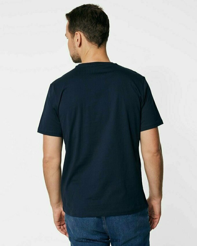 Men Mexx Blue Crewneck t-shirt Navy 2B480T734