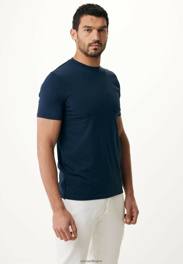 Men Mexx Blue Oliver T-shirt Navy 2B480T557