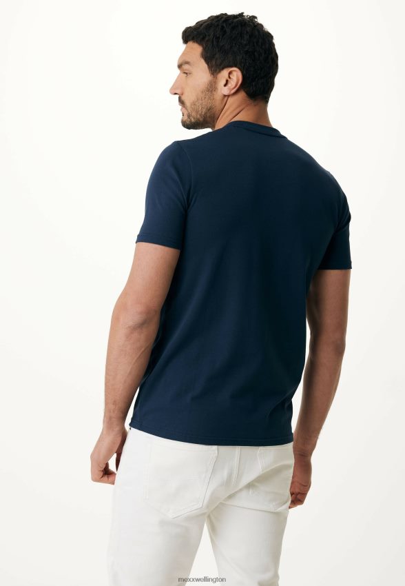 Men Mexx Blue Oliver T-shirt Navy 2B480T557