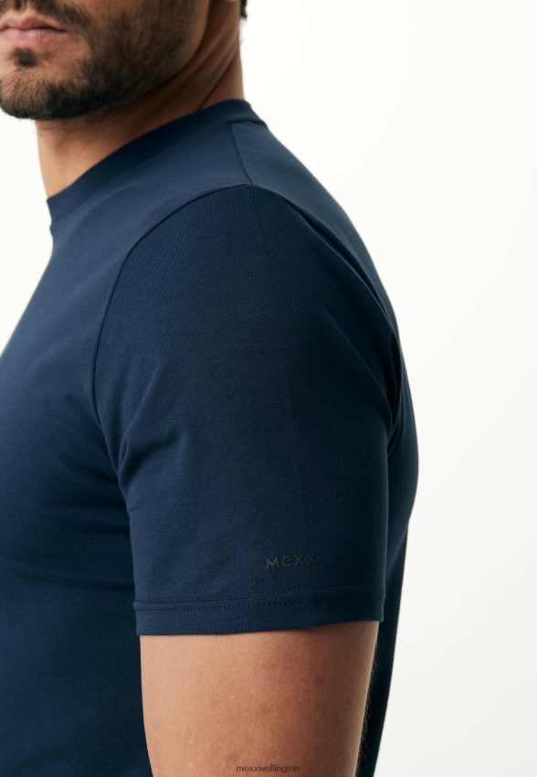Men Mexx Blue Oliver T-shirt Navy 2B480T557