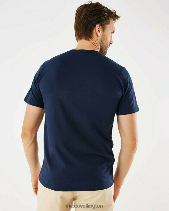 Men Mexx Blue Oliver T-shirt Navy 2B480T598