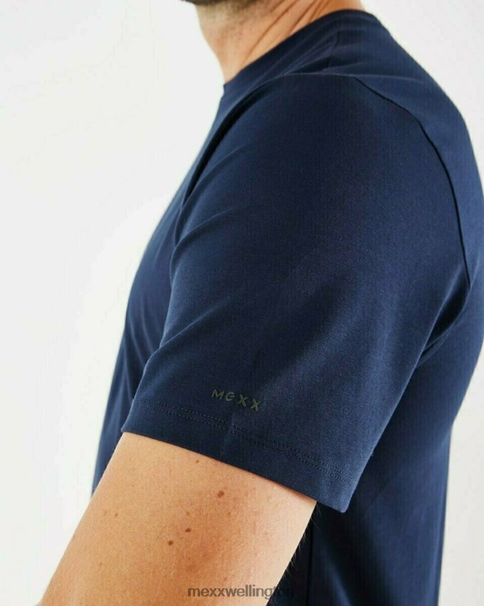Men Mexx Blue Oliver T-shirt Navy 2B480T598