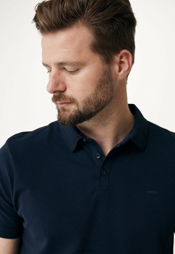 Men Mexx Blue Peter Polo Navy 2B480T547