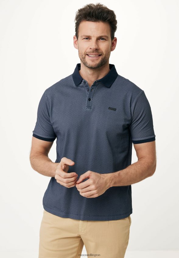 Men Mexx Blue Polo Navy 2B480T512